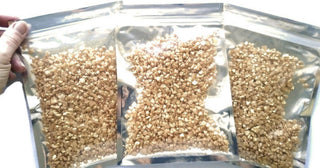Gold Nugget Bathing Salts Rock Salt Tangerine Blood Orange Gold Mica - Looks Real