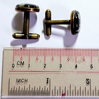 Harmonic Energy Disc Cufflinks