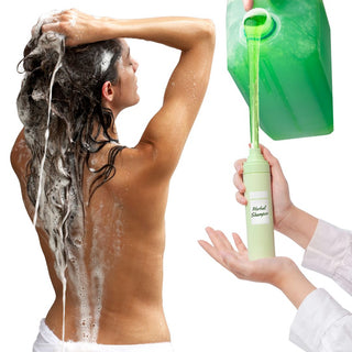 Herbal Shampoo Liquid Base -  Lightly fragranced with a woodsy herbal scent