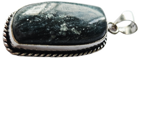 Kyanite Sterling Silver Pendant 1 Natural Stone Handcrafted Jewelry Genuine Gemstone Necklace (Copy)