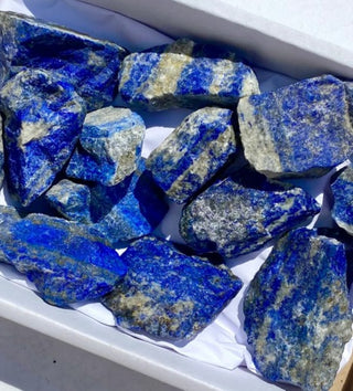 Lapis Lazuli Raw Piece Gemstone Chunk Psychic Awareness Meditation