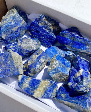 Lapis Lazuli Raw Piece Gemstone Chunk Psychic Awareness Meditation