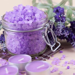 Lavender Aromatherapy Bathing Salts Calming • Soothing • Pure Essential Oil Infused Bathing Ritual