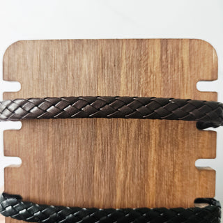 Handmade Braided Leather Bracelet Adjustable Tribal Boho Style Unisex (You choose style)