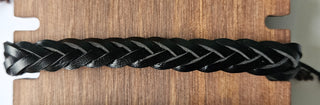 Handmade Braided Leather Bracelet Adjustable Tribal Boho Style Unisex (You choose style)