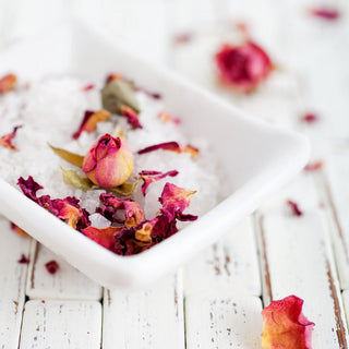 Lotus Rose Aromatherapy Bathing Salts Spiritual • Romantic • Floral Infused Bathing Ritual