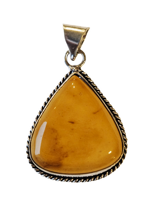 Mookaite Sterling Silver Pendant 1 Natural Stone Handcrafted Jewelry Genuine Gemstone Necklace