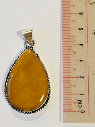 Mookaite Sterling Silver Pendant 2 Natural Stone Handcrafted Jewelry Genuine Gemstone Necklace