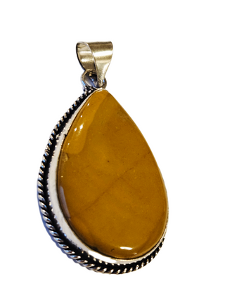 Mookaite Sterling Silver Pendant 2 Natural Stone Handcrafted Jewelry Genuine Gemstone Necklace