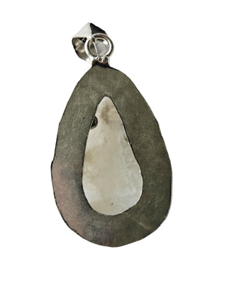 Moonstone Sterling Silver Pendant 1 Natural Stone Handcrafted Jewelry Genuine Gemstone Necklace