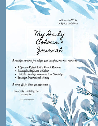 My Daily Colour and Journal Book - Lesley Mitchell