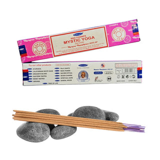 Satya Mystic Yoga Nag Champa Incense 15g Meditation Spiritual Practice