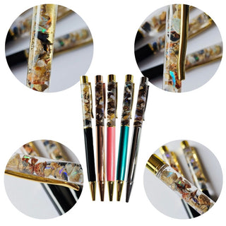 Opal Pen Australian Genuine Natural Not enhanced RRP $160 Raw opal Hand made
