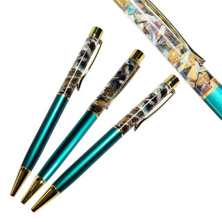 Opal Pen Australian Genuine Natural Not enhanced RRP $160 Raw opal Hand made