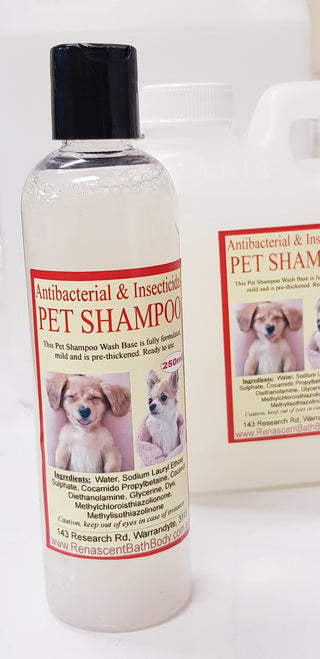 Pet Shampoo Liquid Wash Soap Palm Free Dogs Cats Horses Gentle Skin Care