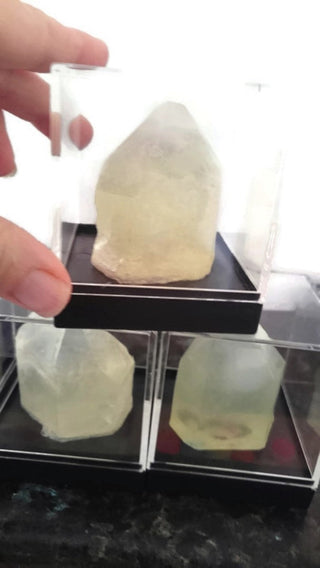 Quartz Crystal Point Silicone Mould Resin Candle Soap Soy Wax Healing Grid