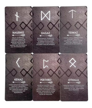 Runes Oracle Card Deck — Norse Divination Tool for Spiritual Guidance