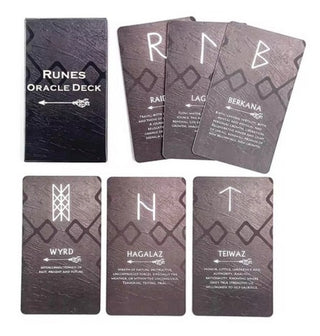 Runes Oracle Card Deck — Norse Divination Tool for Spiritual Guidance