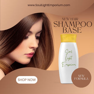 Herbal Shampoo Liquid Base -  Lightly fragranced with a woodsy herbal scent