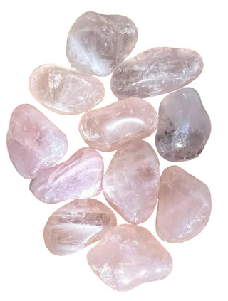 Tumbled Rose Quartz Gemstones