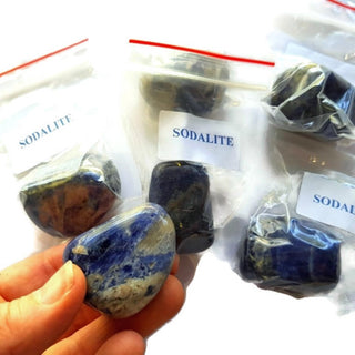 GEM STONES - 7 x HUGE Tumbled + Tiger Eyes