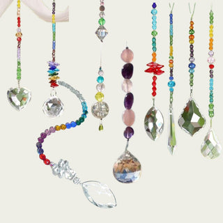 Crystal Gem Mobile Suncatcher Kit Feng Shui Healing Sacred Space Remedy