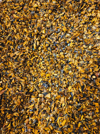 Tiger Eye Rough Gemstone Chips