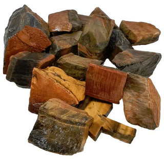 Rough Tigers Eye Pieces Bulk Raw Chatoyant Golden Crystal Gemstone Variety