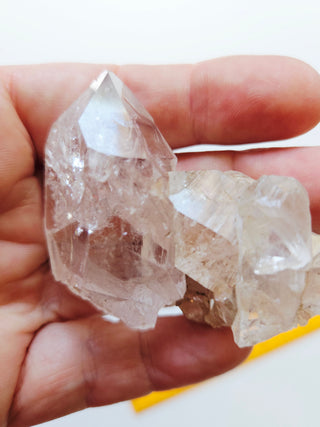 Elestial Quartz Twin Point Record Keeper Crystal Natural Formation 64g G2