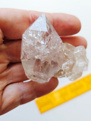 Elestial Quartz Twin Point Record Keeper Crystal Natural Formation 64g G2