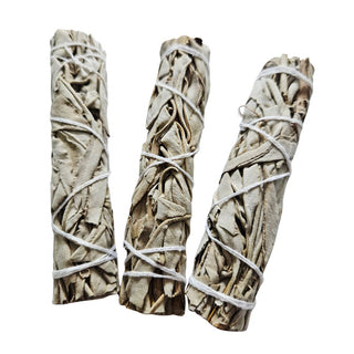 White Sage Smudge Stick Cleansing Healing Smudging Ritual Salvia Apiana 10cm