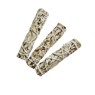 White Sage Smudge Stick Cleansing Healing Smudging Ritual Salvia Apiana 10cm