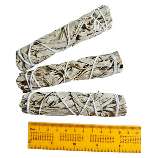 White Sage Smudge Stick Cleansing Healing Smudging Ritual Salvia Apiana 10cm