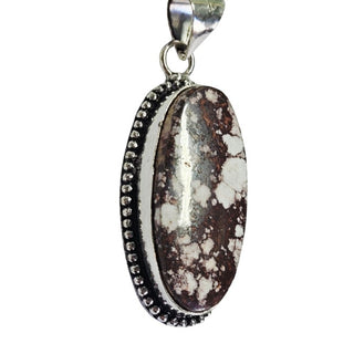 Wildhorse Jasper Sterling Silver Pendant 6 Natural Stone Handcrafted Jewelry Genuine Gemstone Necklace