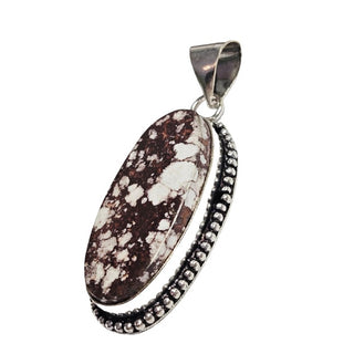 Wildhorse Jasper Sterling Silver Pendant 6 Natural Stone Handcrafted Jewelry Genuine Gemstone Necklace