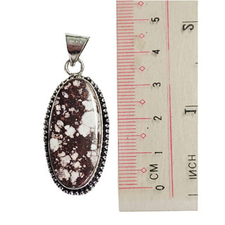 Wildhorse Jasper Sterling Silver Pendant 6 Natural Stone Handcrafted Jewelry Genuine Gemstone Necklace