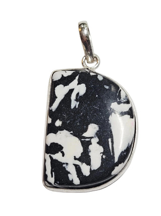 Zebra Jasper Sterling Silver Pendant 2 Natural Stone Handcrafted Jewelry Genuine Gemstone Necklace