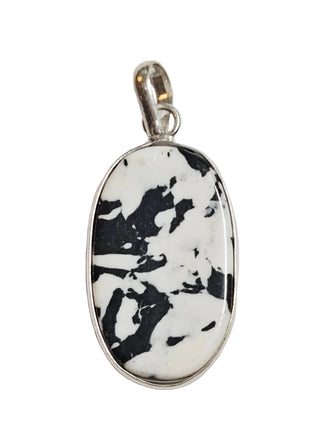 Zebra Jasper Sterling Silver Pendant 3 Natural Stone Handcrafted Jewelry Genuine Gemstone Necklace