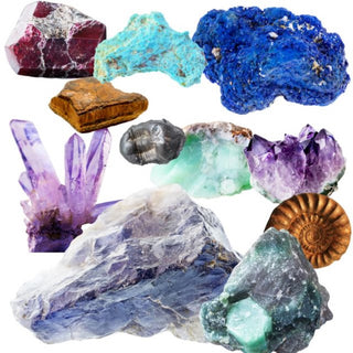 GEMSTONES 1kg Bulk specimens Mixed GEMS CRYSTALS Earth Treasures Minerals Gift