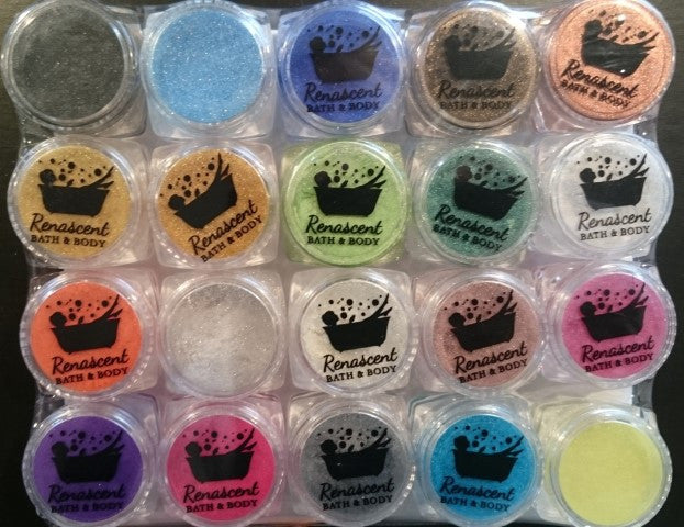 Mica Mineral Make Up Cosmetic Pots