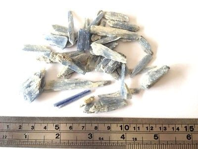 Kyanite Blade Gemstone Crystals x 10