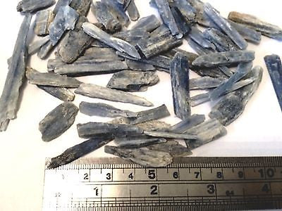 Kyanite Blade Gemstone Crystals x 10