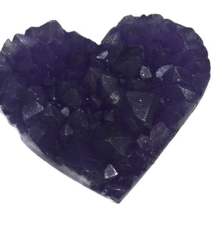 Amethyst Heart Silicone Mould