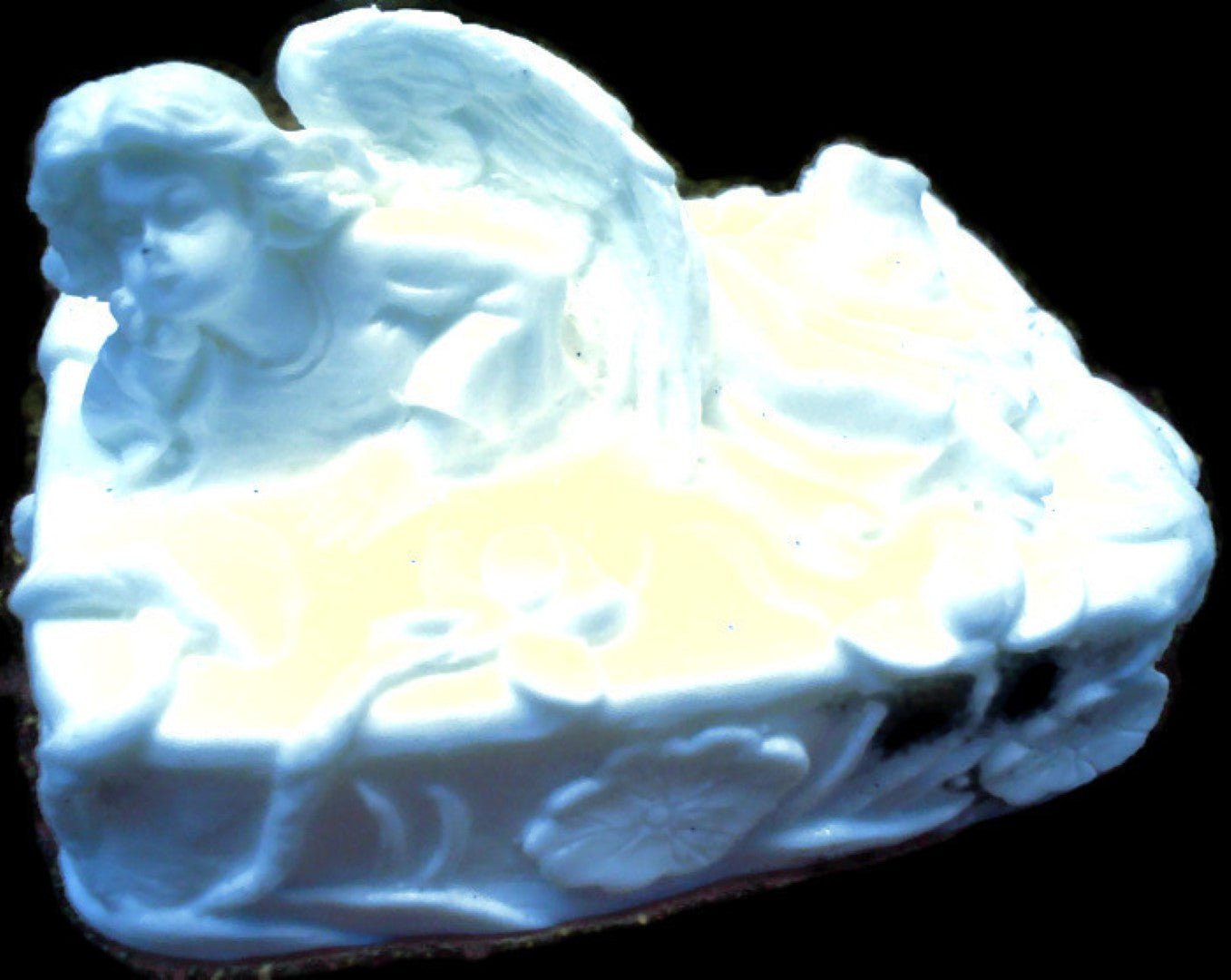 Angel on Lotus Bed Silicone Mold