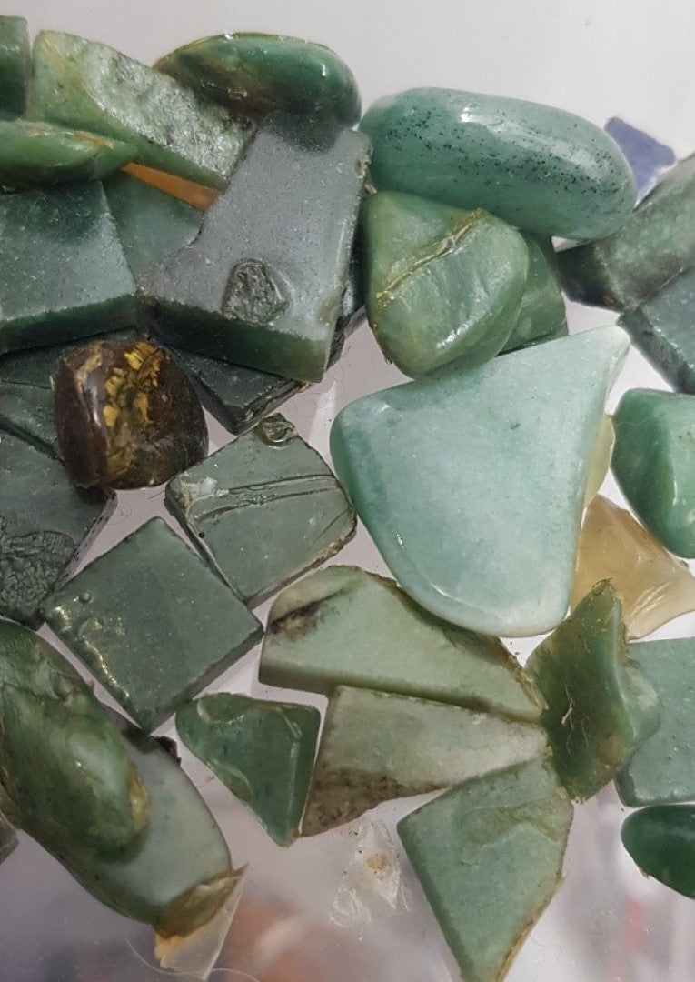 AVENTURINE Rough Gemstone Specimen Collection 100gm