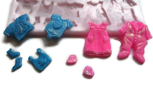 Baby Clothes Silicone Mould