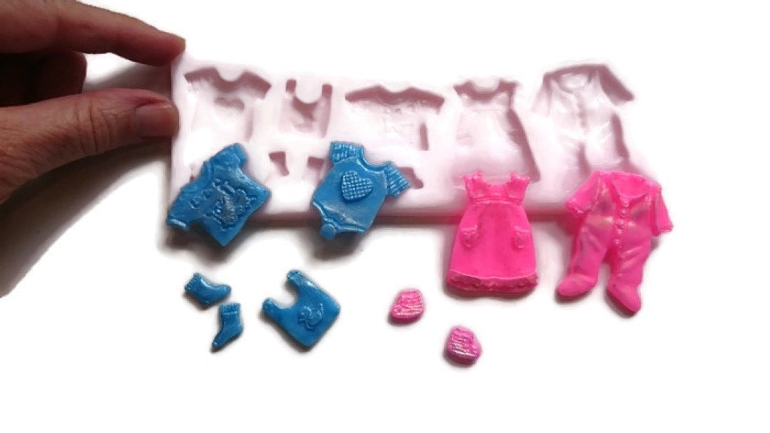 Baby Clothes Silicone Mould