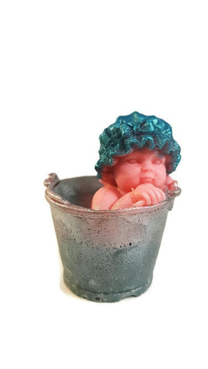 Baby in a Bath / Bucket Silicone Mould