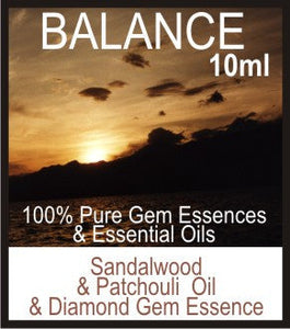 Balance Essence Oil (Sandalwood, Patchouli, Diamond)