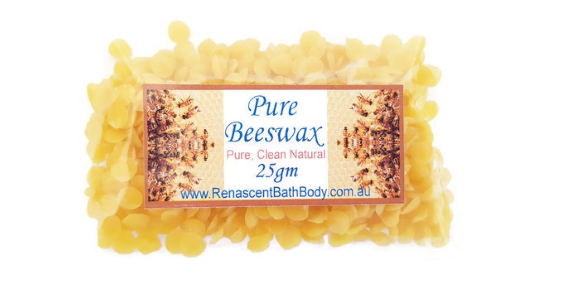 Beeswax Beads Natural Yellow